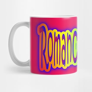 Romance Rainbow Neon Retro Mug